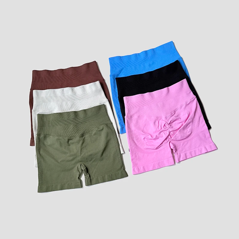 AVOTUGA Women’s Seamless Scrunch Workout Shorts 🔥