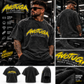 AVOTUGA Oversized Vintage Tee – Strength Division