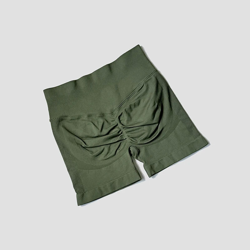 AVOTUGA Women’s Seamless Scrunch Workout Shorts 🔥